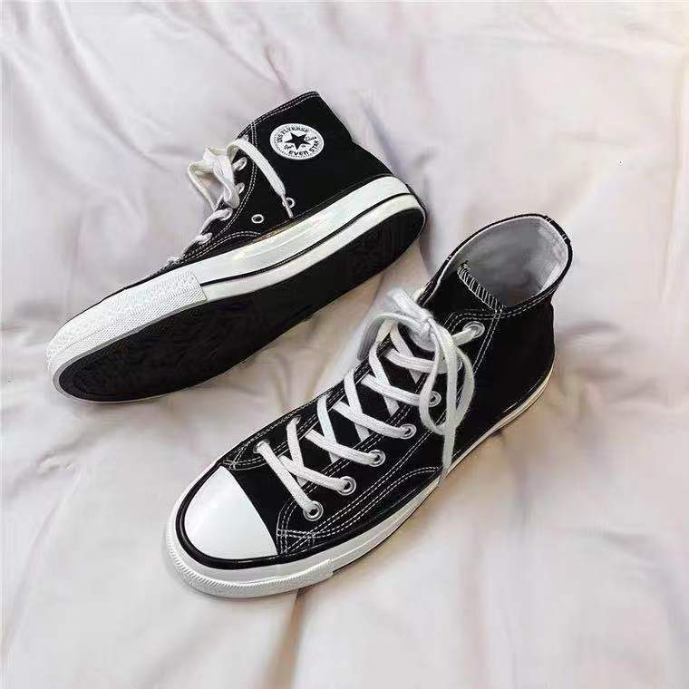 High-top canvas shoes men's Korean version trend 2021 spring and autumn new retro Harajuku ulzzang all-match 1970s sneakers