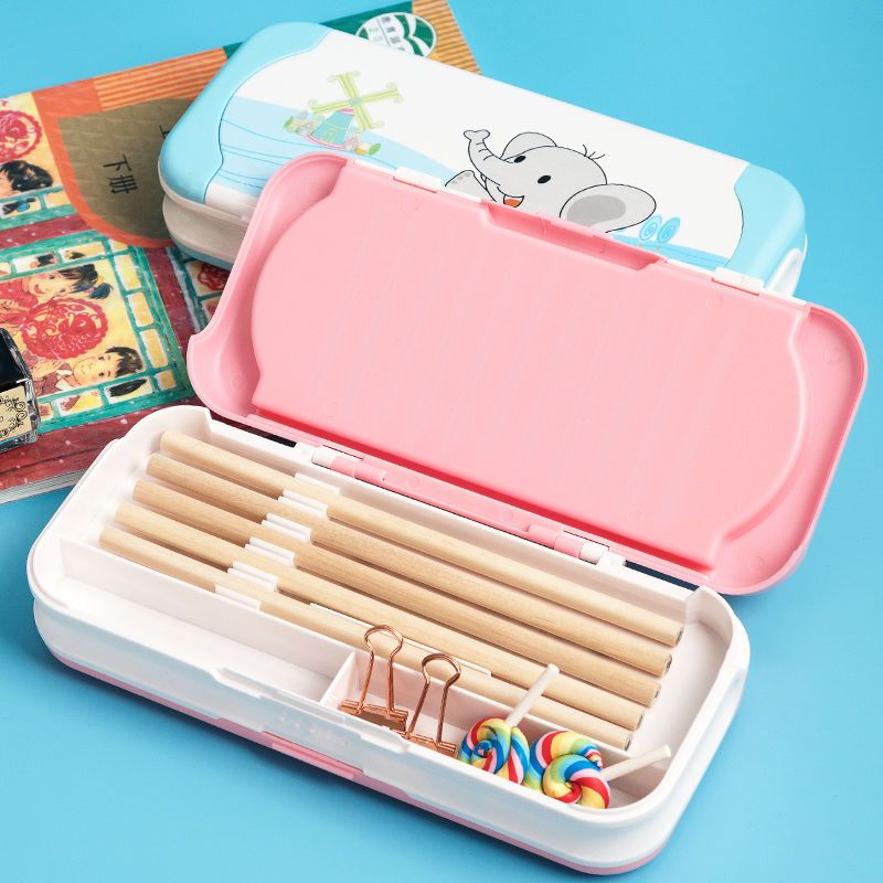 文具盒笔袋小学生儿童多层大容量幼儿园铅笔盒男女孩文具袋铅笔袋