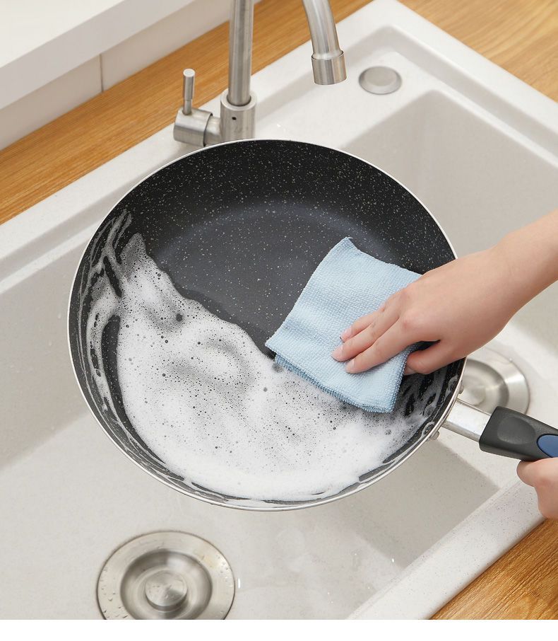 懒人抽取式抹布不易掉毛不沾油厚实吸水一次性抹布厨房洗碗布