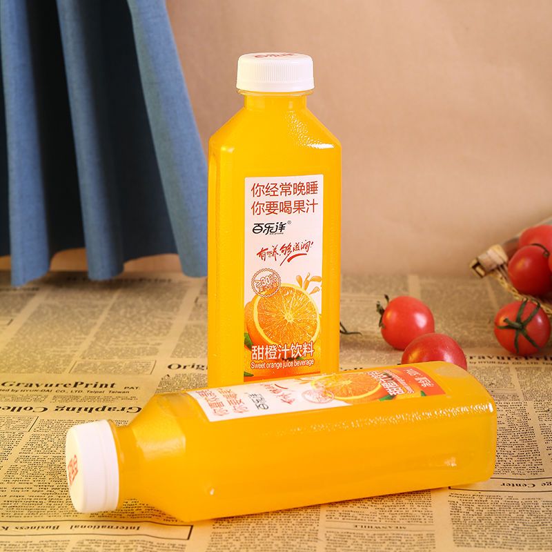 星舵 星舵 网红果汁饮料整箱批发高颜值瓶装夏季解渴芒果汁橙汁猕猴桃汁