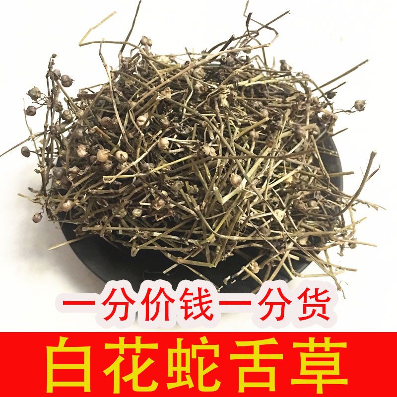 白花蛇舌草中药材 羊须草天然蛇舌草干货 可配半枝莲铁树叶中草药