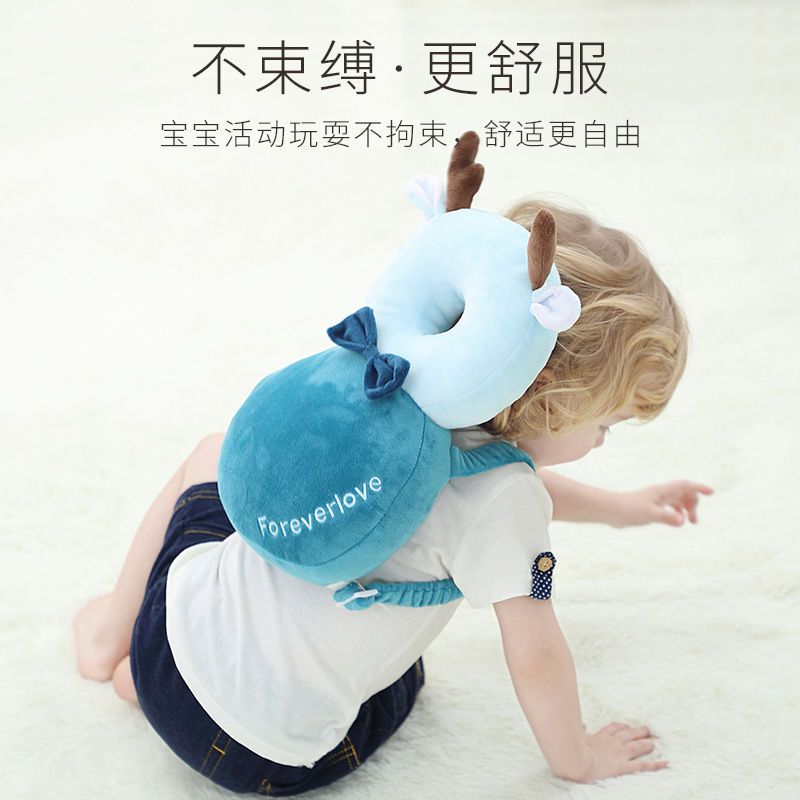 宝宝防摔头部保护垫婴儿学走路儿童学步神器防后摔防撞头枕护头帽