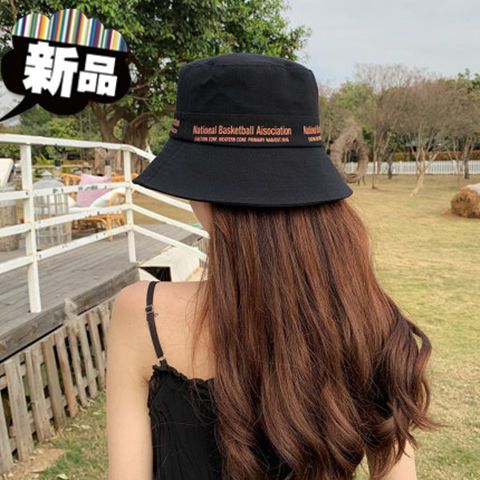 75877-帽子女渔夫帽新款百搭夏季遮阳防晒帽韩版潮太阳帽遮脸日系网红帽-详情图