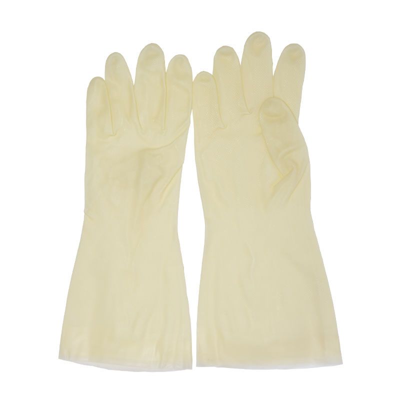 白色透明Nitrile丁晴腈手套 凯琳龙耐油耐酸碱 手撕鸭手套 加厚