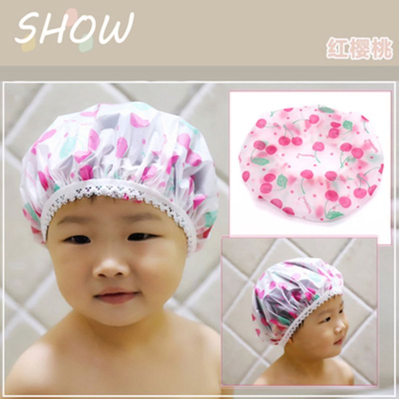 儿童浴帽宝宝洗澡帽洗头帽防水婴儿洗头神器儿童小孩洗发帽干发帽