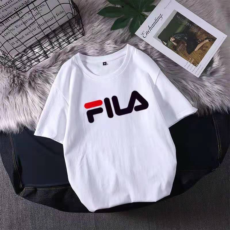 White FL2021 summer new pattern Chaopai fashion Foreign style leisure time easy lovely Children's wear lovers Parenting fashion Short sleeve T-shirt