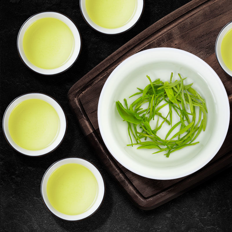 54151-特级毛尖茶叶绿茶2021信阳新茶明前嫩芽毛尖浓香型绿茶250克罐装-详情图