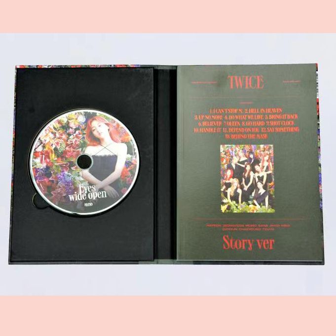 Twice原装正版专辑正规2辑eye Wide Open赠店铺特典 虎窝拼