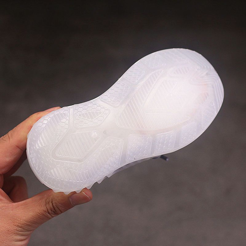 春秋透气飞织1 6岁宝宝运动鞋儿童网鞋女八爪鱼实心软底学步鞋男3 虎窝拼