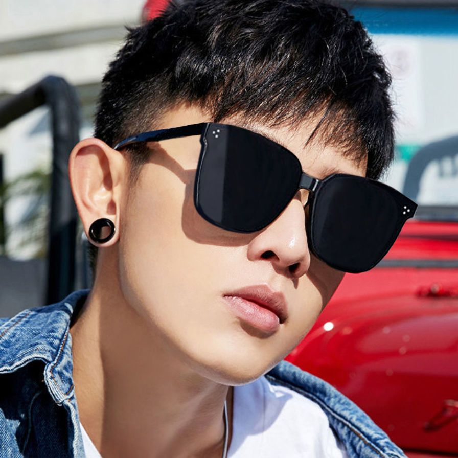 Sunglasses for men, Korean style trendy GM star same style sunglasses for men, handsome internet celebrity, must-have men's glasses for disco, cool