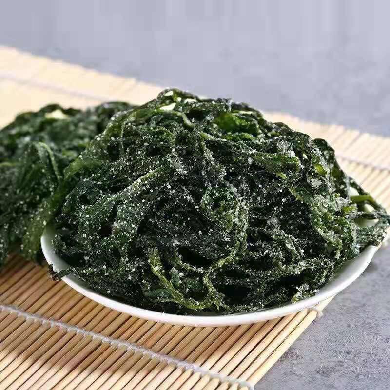 105972-新鲜野生海白菜整箱批发裙带菜梗梗海藻菜凉拌菜还带即食咸菜-详情图