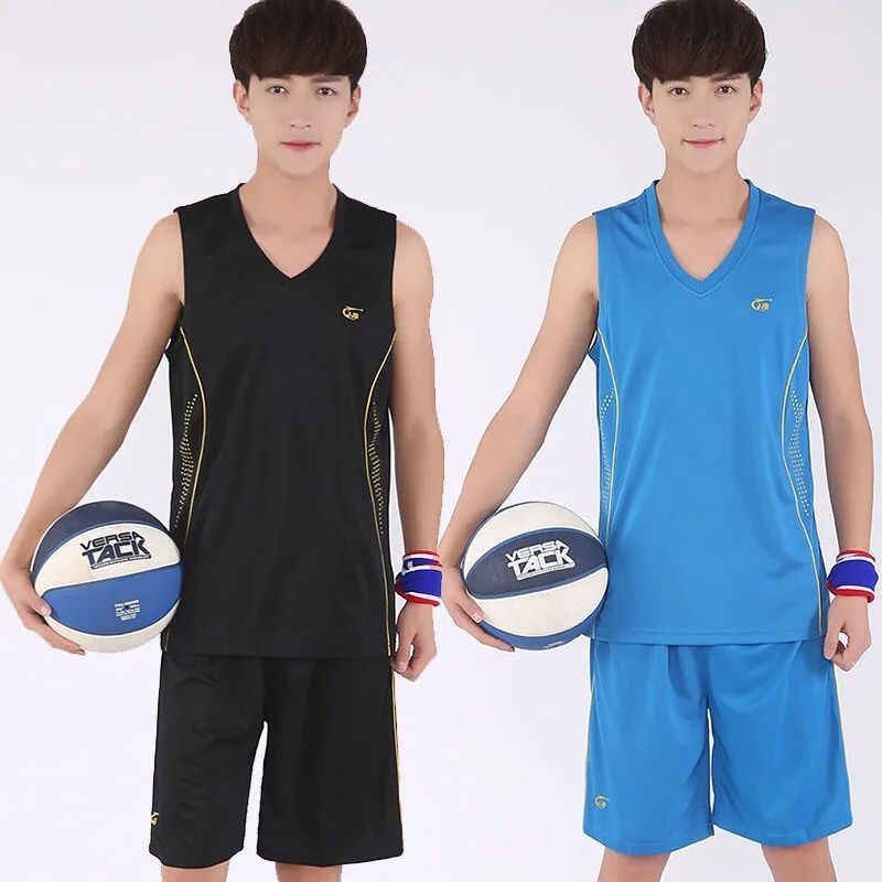 篮球服运动套装男夏季大学生运动训练服团购比赛队服印字篮球衣服