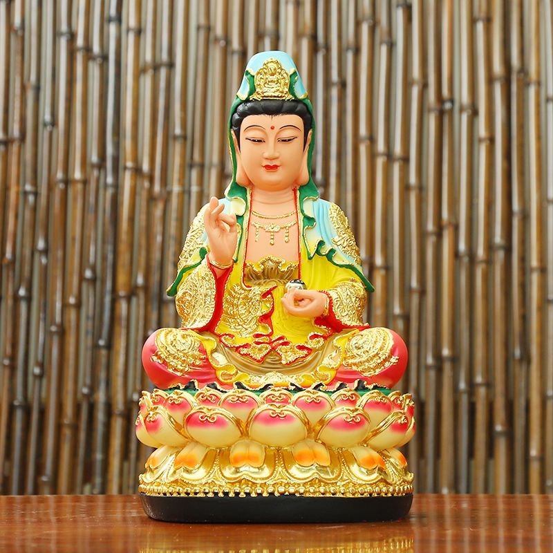 眼光娘娘神像眼光奶奶菩萨圣母眼光明目元君佛像家用供奉树脂摆件