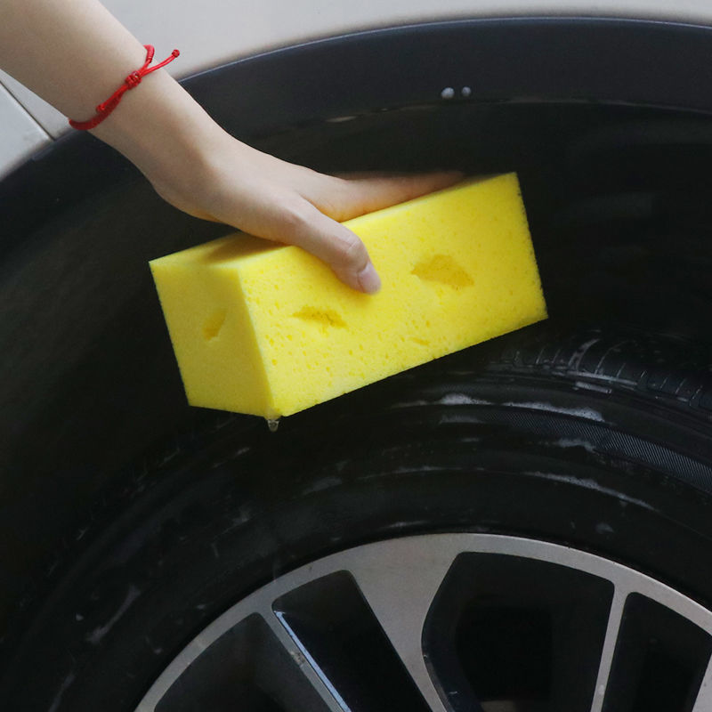【洗车神器】大号高密度洗车海绵强去污擦车工具汽车用品清洁厨房