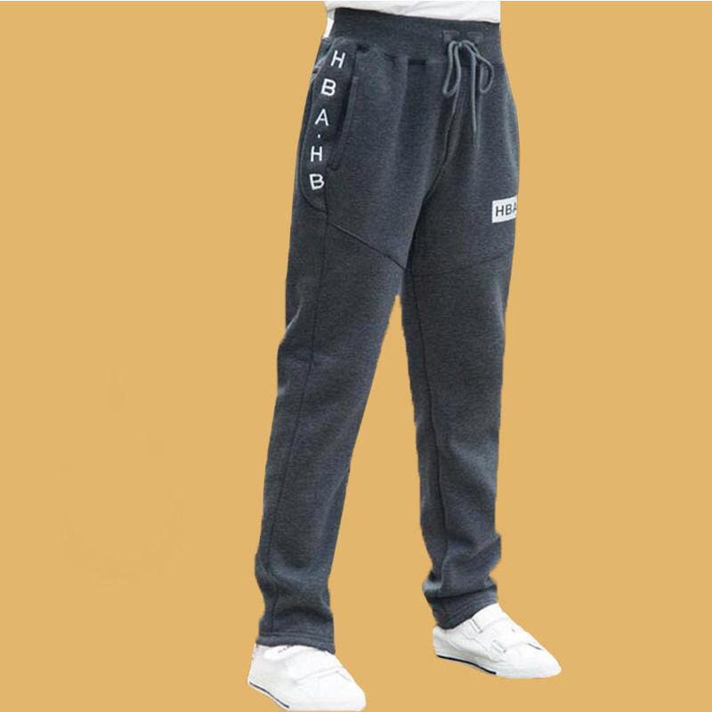 Boys' sports pants  autumn and winter big children's children's trousers men's pants loose new boys casual pants foreign style