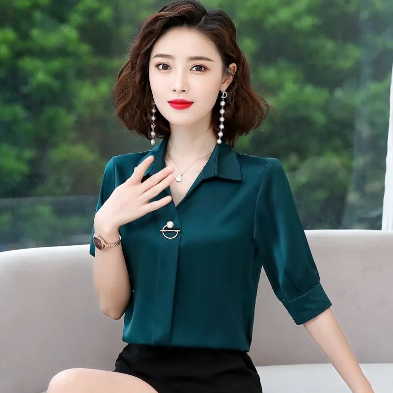 短袖女夏裝衣服2021新款外套女法式小眾氣質純欲t恤上衣女襯衫女