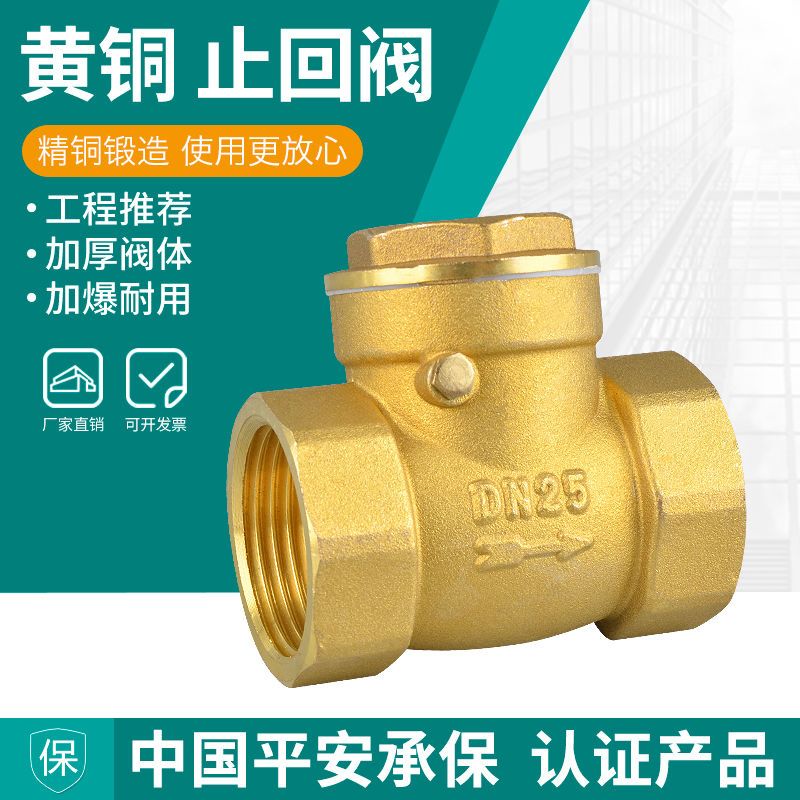 DN50黄铜卧式止回阀