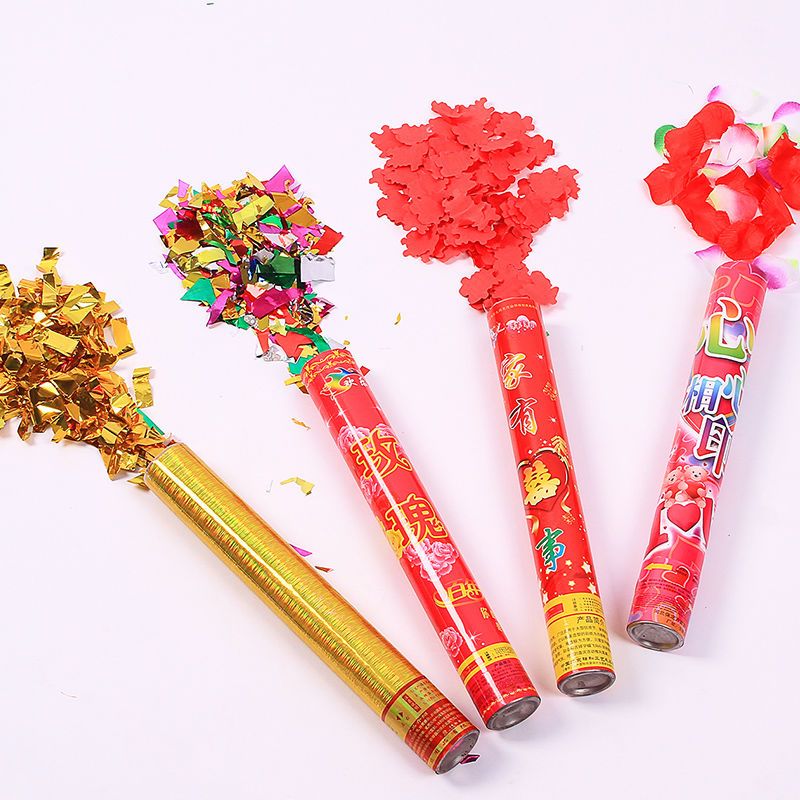 庆典中的精彩瞬间——彩带礼花与您的每一次盛大聚会