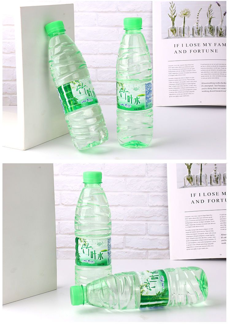 水润坊竹叶水纯净水饮料400mlx12瓶装整箱清凉解渴饮用矿泉水包邮