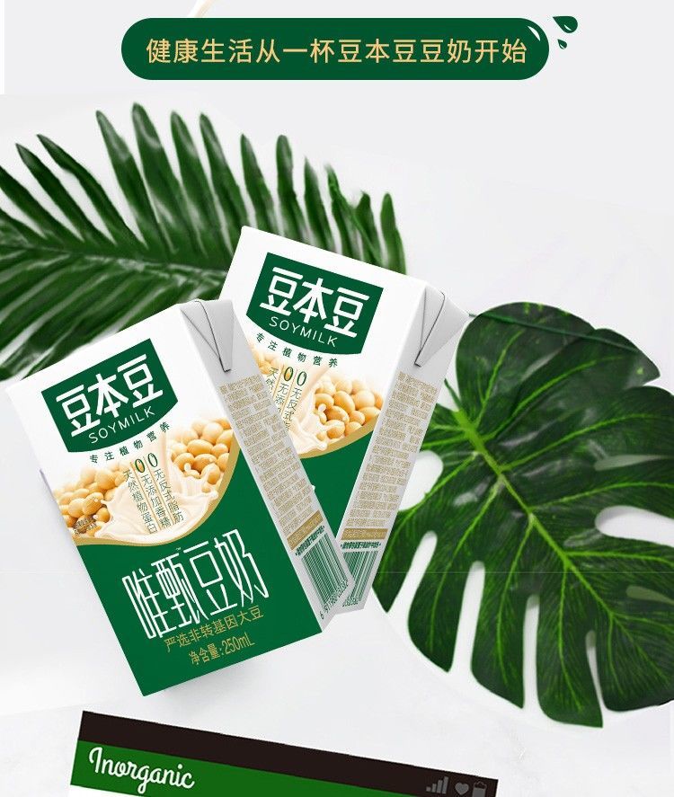 日期新鲜达利园豆本豆豆奶250ml12盒整箱营养早餐豆奶早餐奶