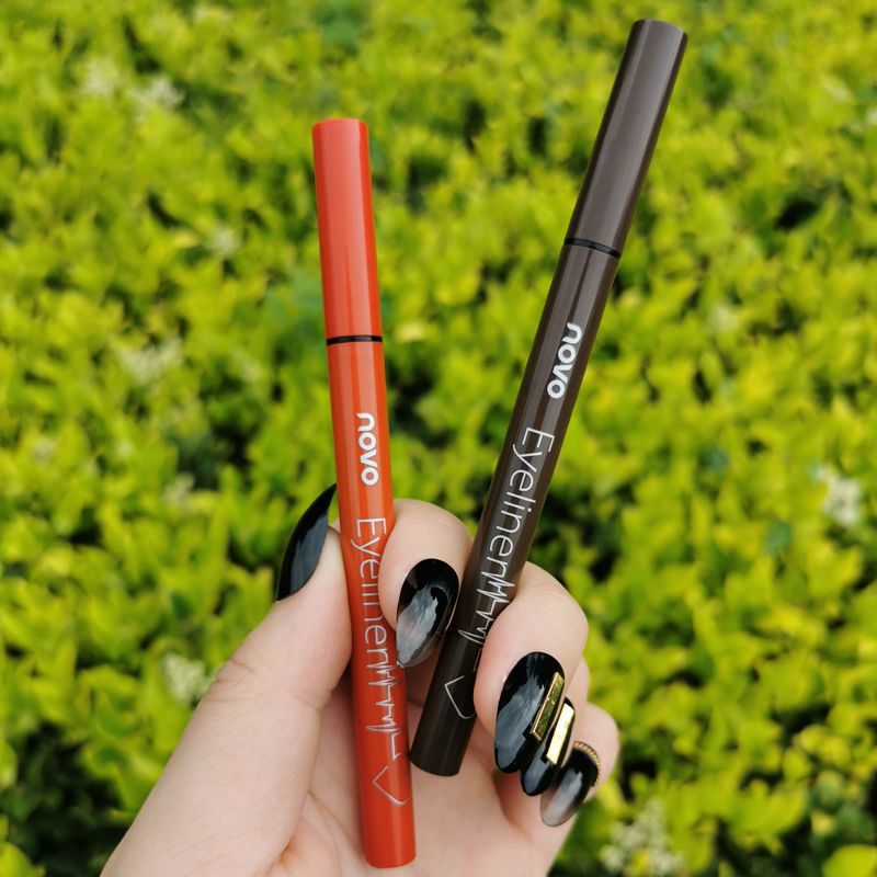 NOVO眼線液筆網紅同款ins平價防水防汗持久不暈染不掉色女學生款