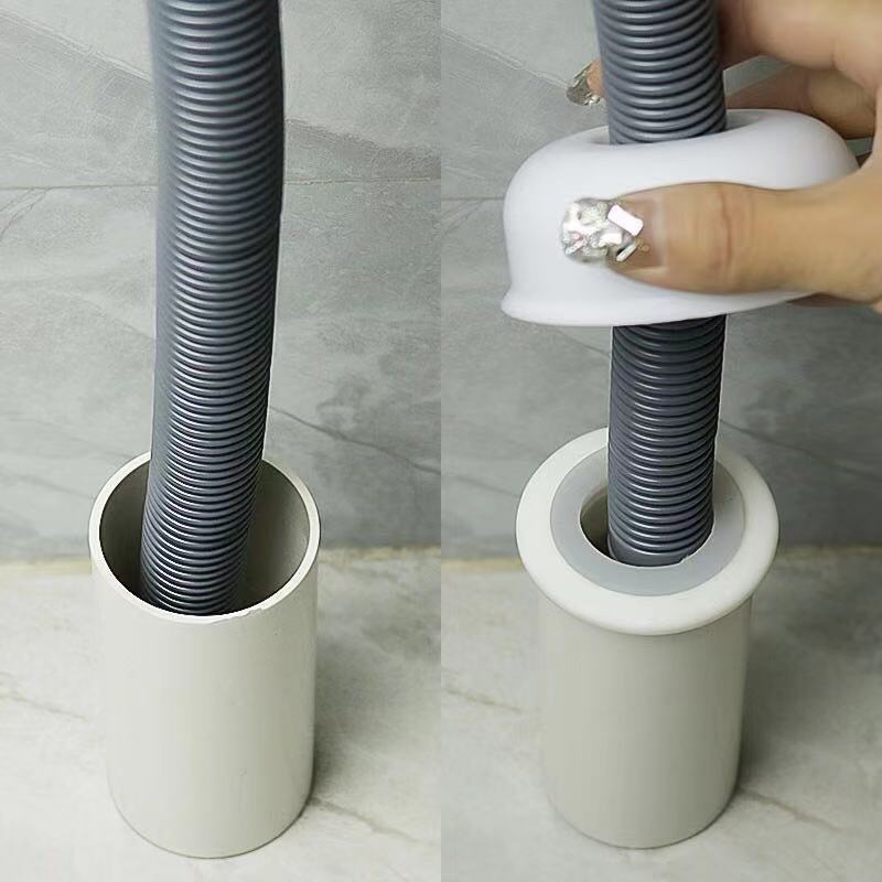 潜水艇下水道防臭神器洗衣机下水管防臭密封圈盖排水管去味地漏芯