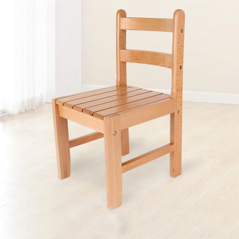 实木小椅子靠背家用矮款凳子木头小板凳 靠背椅小木凳 儿童小木椅