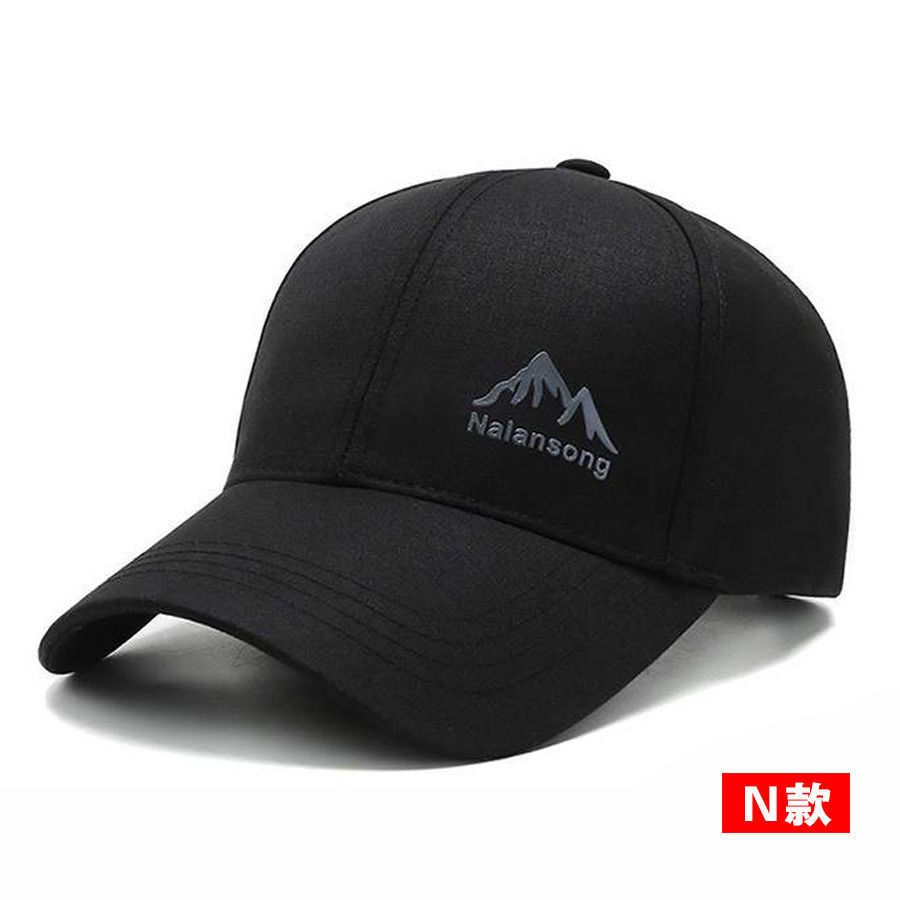 Spring, spring and autumn men's hat Korean style trendy handsome baseball cap casual middle-aged peaked cap sun hat.