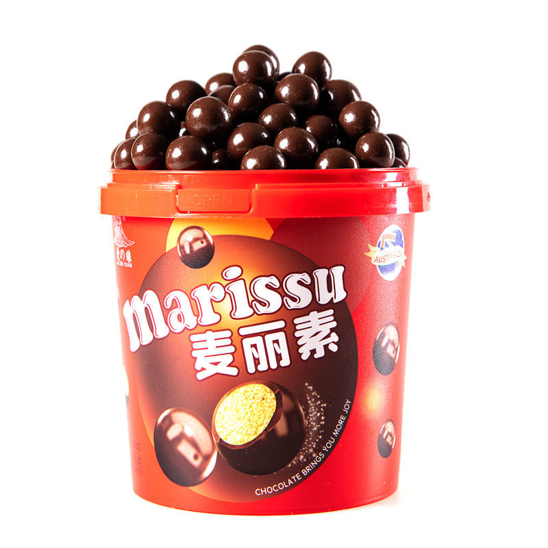 【2桶更划算】网红大桶装正版麦丽素巧克力休闲零食小时候的味道