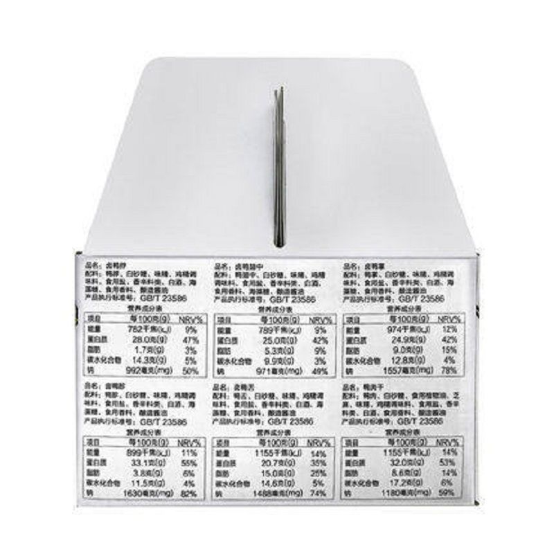37800-【周黑鸭】好多肉肉大礼包500g 武汉真空零食大礼包 端午节礼盒-详情图