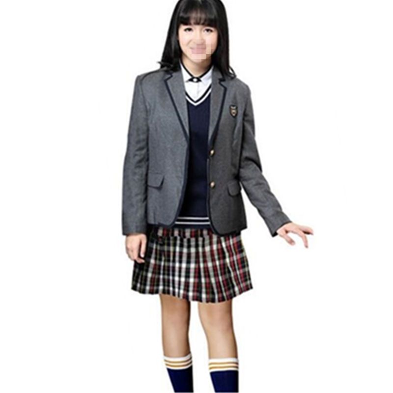 南宁市新希望校服中学生冬统一女制服外套西服纯棉裤