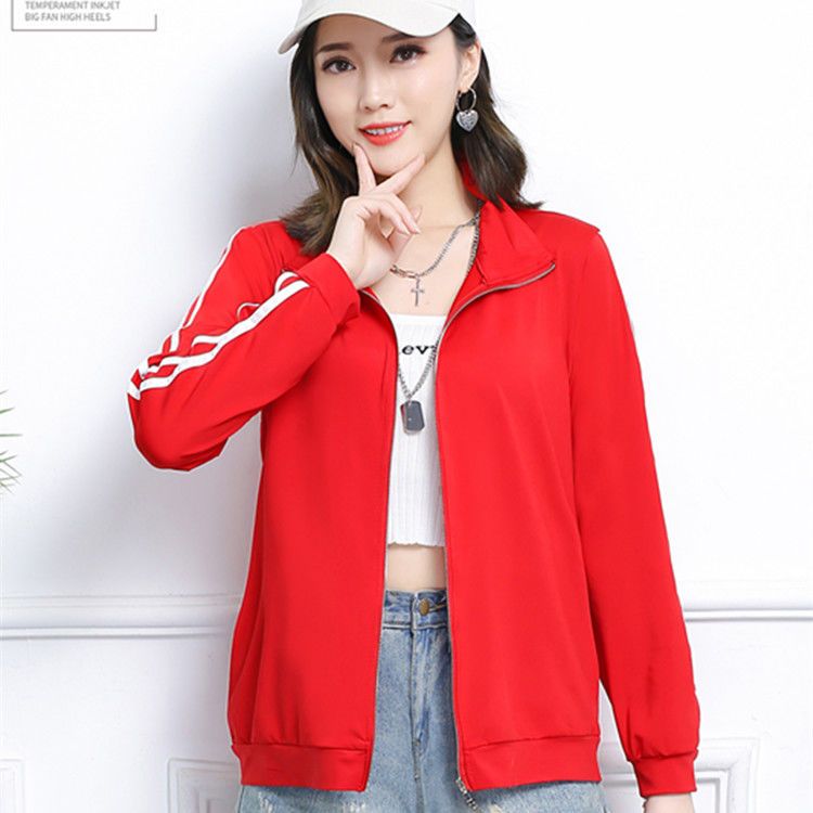 Milk silk cardigan sports hooded coat student sun protection clothing women's outer wear long-sleeved thin section  summer thin coat