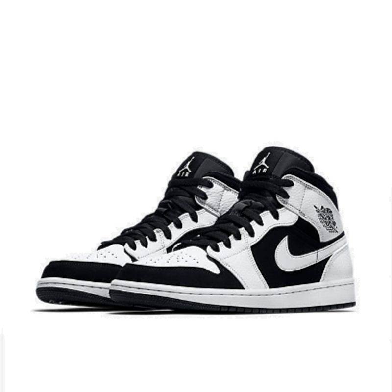 2021air aj1 乔1 high aj1黑白 高帮板鞋情侣款男女鞋554724-113