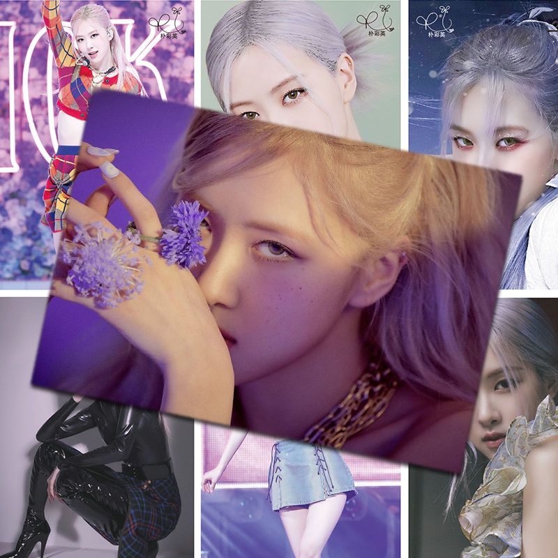 朴彩英海报rosesolo写真照片blackpink单人专辑画报明星海报墙贴