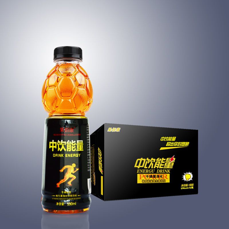 中饮体力能量600mlx15瓶整箱维生素功能饮料牛磺酸运动型饮料