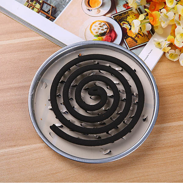 Large non-stainless steel serrated mosquito-repellent incense seat fireproof mosquito-repellent incense holder mosquito-repellent incense holder aromatherapy