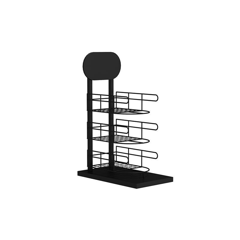 Iron art hatstand Cap holder Floor type couture Hang a hat Of Shelf Display rack multi-storey Hat Storage rack originality