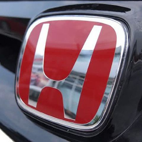 本田红标飞度红标十代雅阁锋范凌派车标贴十代思域红色车标改装 虎窝拼