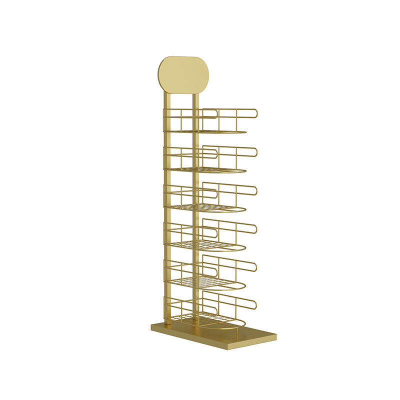 Iron art hatstand Cap holder Floor type couture Hang a hat Of Shelf Display rack multi-storey Hat Storage rack originality