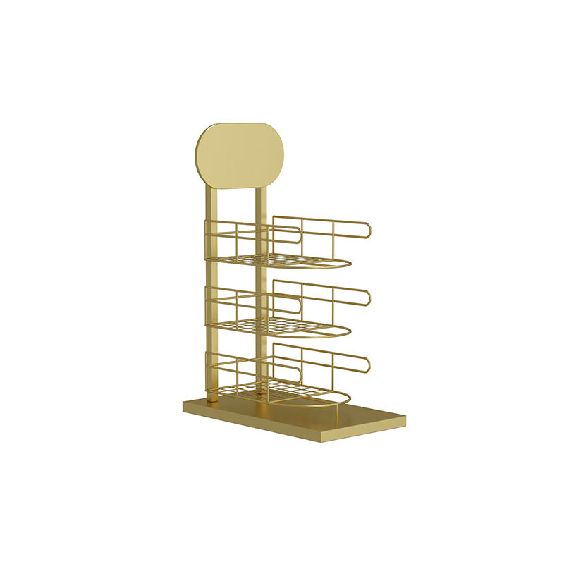 Iron art hatstand Cap holder Floor type couture Hang a hat Of Shelf Display rack multi-storey Hat Storage rack originality