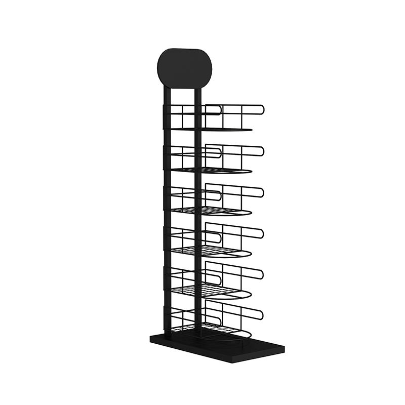 Iron art hatstand Cap holder Floor type couture Hang a hat Of Shelf Display rack multi-storey Hat Storage rack originality