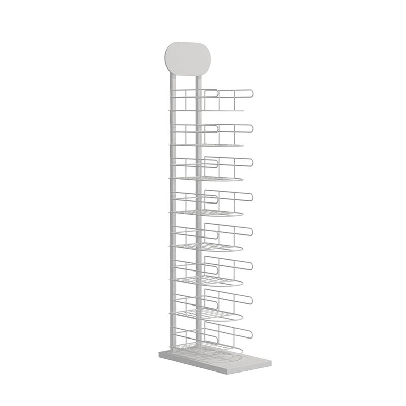 Iron art hatstand Cap holder Floor type couture Hang a hat Of Shelf Display rack multi-storey Hat Storage rack originality