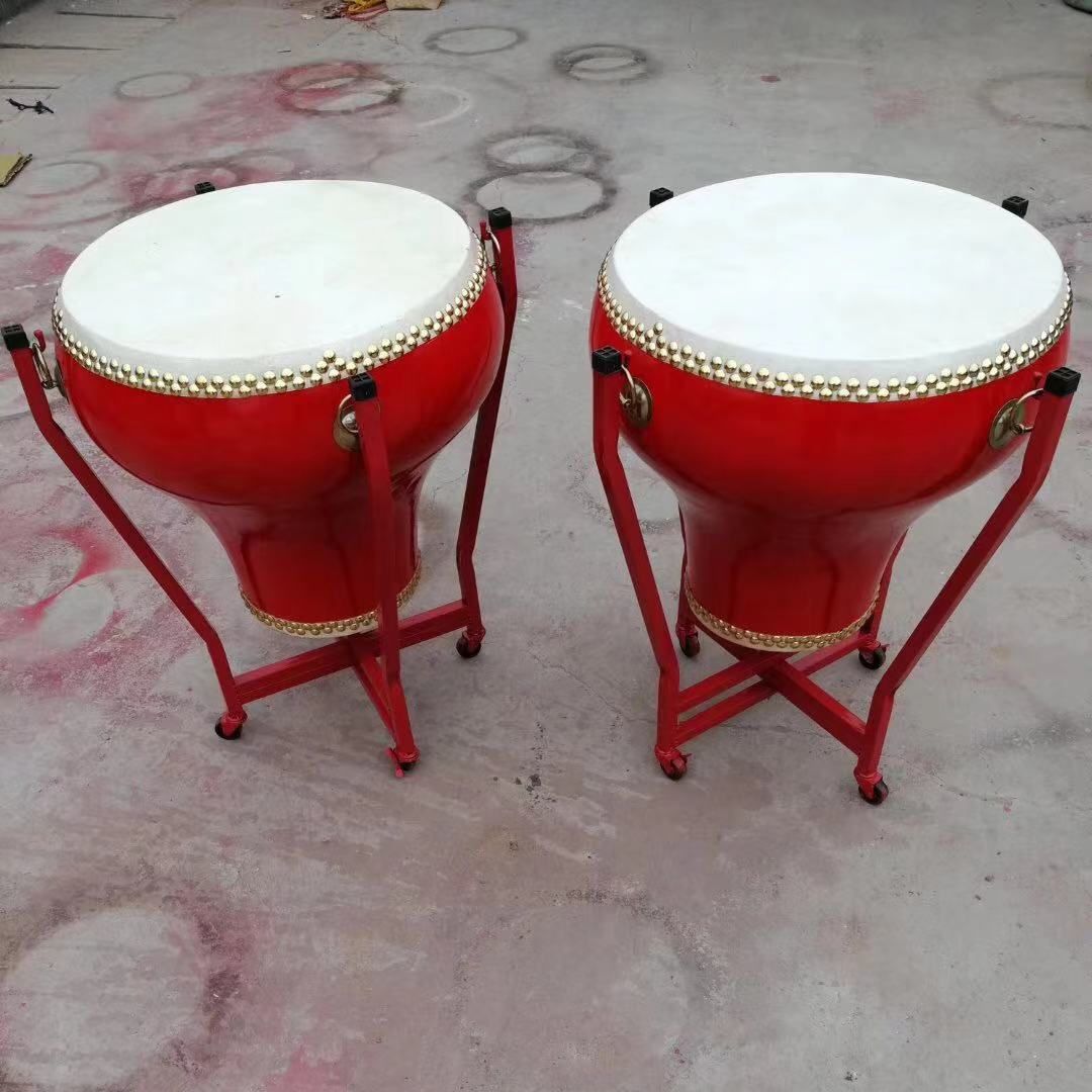 懶貓精選社14寸16寸18寸寸花盆鼓牛皮龍鼓紅鼓定音鼓戰鼓堂鼓彩繪鼓 Lt 露天拍賣