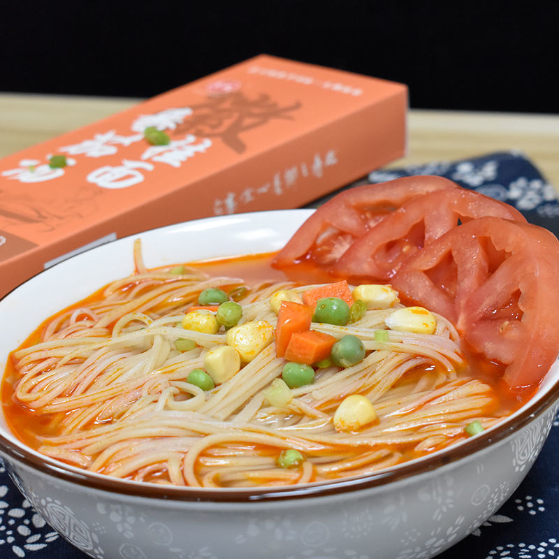 88764-先徽番茄汤面藤椒面无添加早餐夜宵带料包盒装速食纯手工挂面-详情图