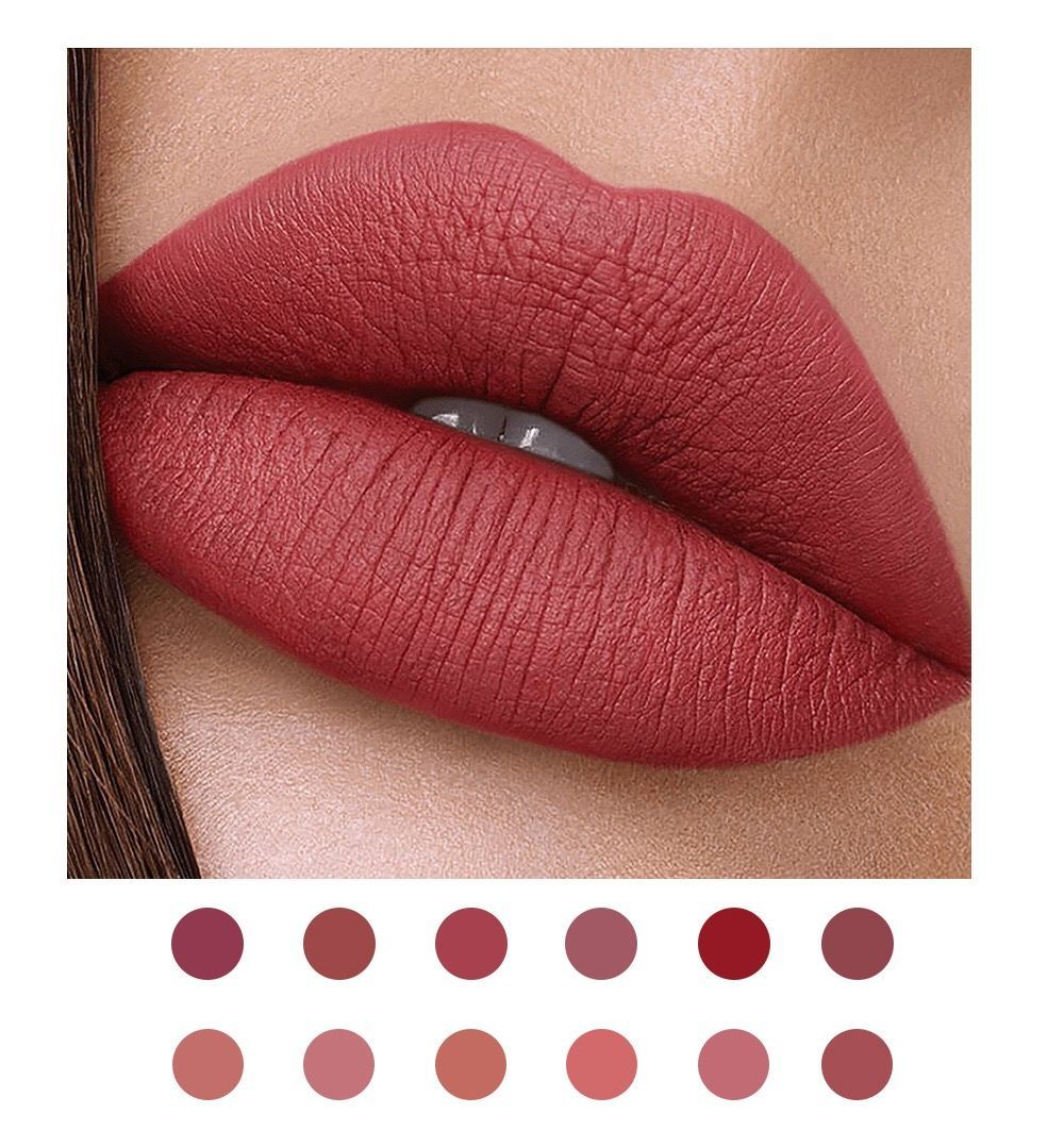 2023 Lucido rosso opaco, antiaderente, non facile da sbiadire, rossetto liquido nebbioso di marca di nicchia, lucidalabbra a tubo sottile_voghion.com