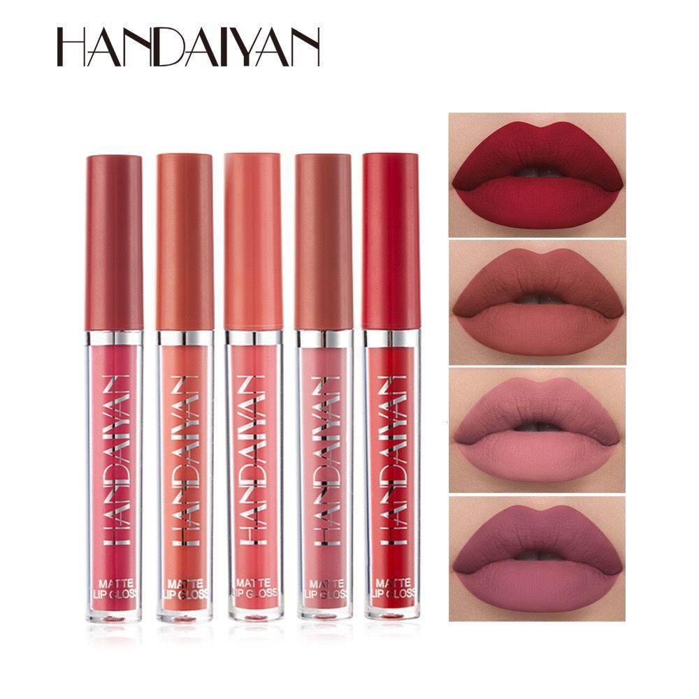 2023 Lucido rosso opaco, antiaderente, non facile da sbiadire, rossetto liquido nebbioso di marca di nicchia, lucidalabbra a tubo sottile_voghion.com