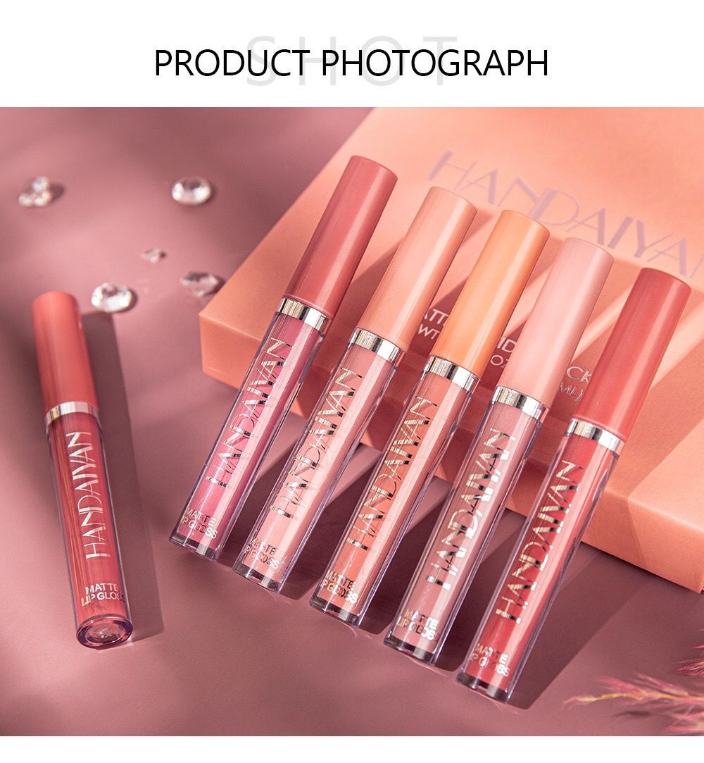 2023 Lucido rosso opaco, antiaderente, non facile da sbiadire, rossetto liquido nebbioso di marca di nicchia, lucidalabbra a tubo sottile_voghion.com