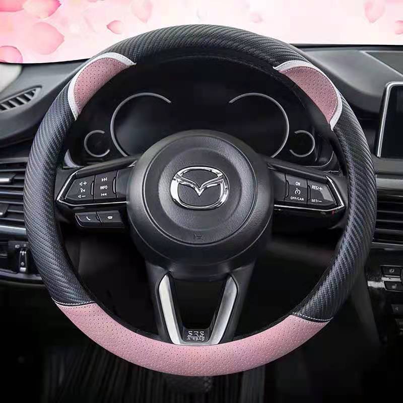马自达6马六cx4/cx-5马自达3昂克赛拉阿特兹cx30睿翼四季方向盘套