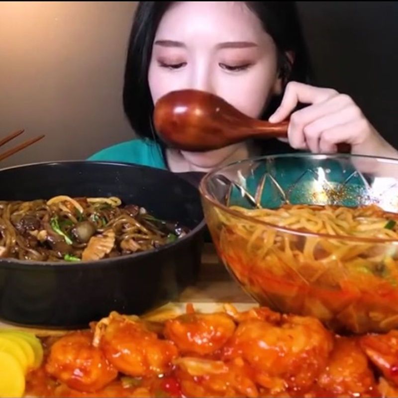 韩国吃播同款勺子木质餐具日式长柄饭勺超大号汤勺木质勺水瓢实木
