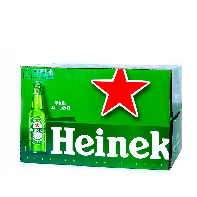 54223-Heineken/喜力啤酒小麦麦芽精酿啤酒330ml*24瓶装整箱限区包邮-详情图
